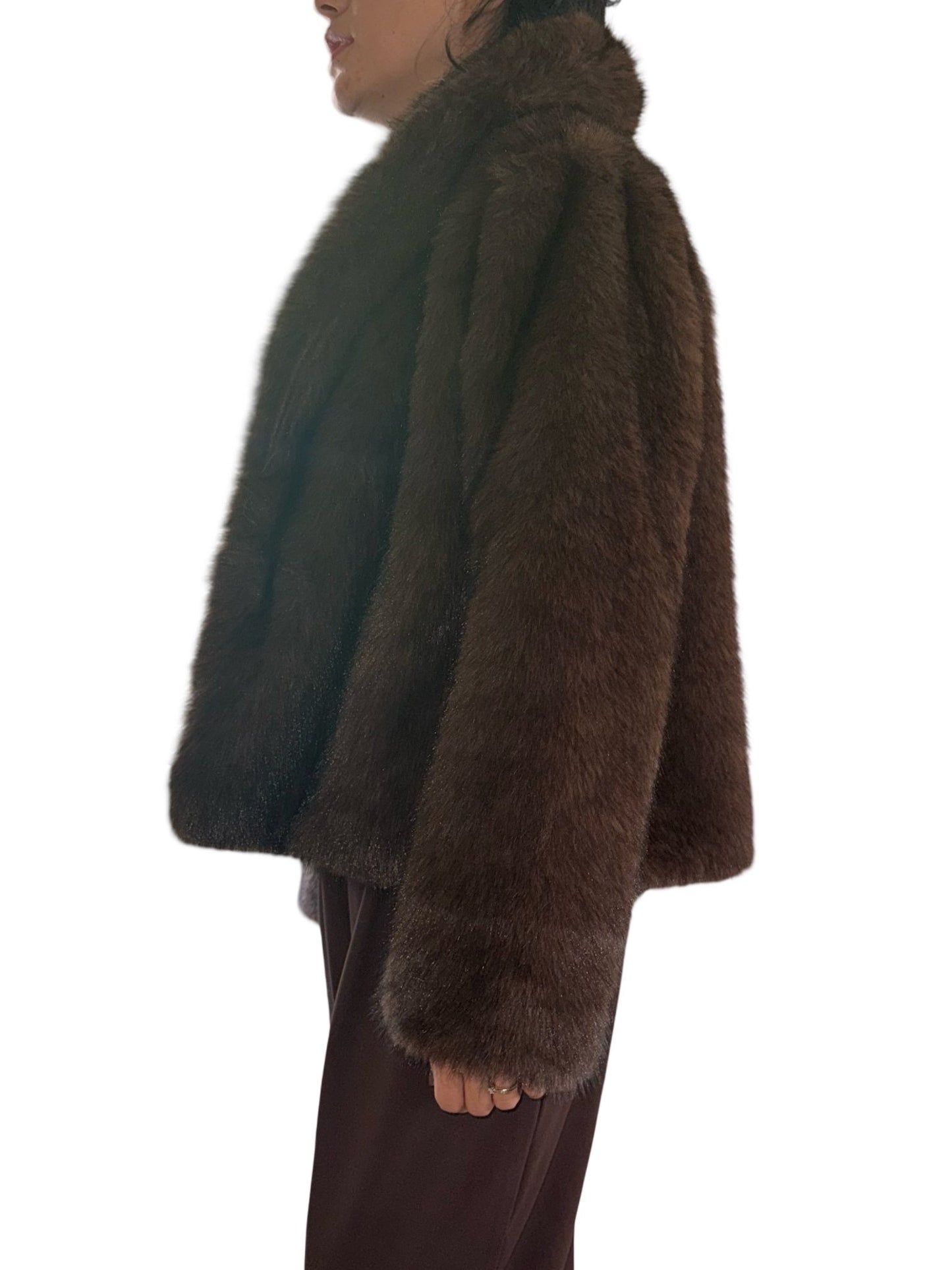 Kratka teddy bunda - AMBER STORE