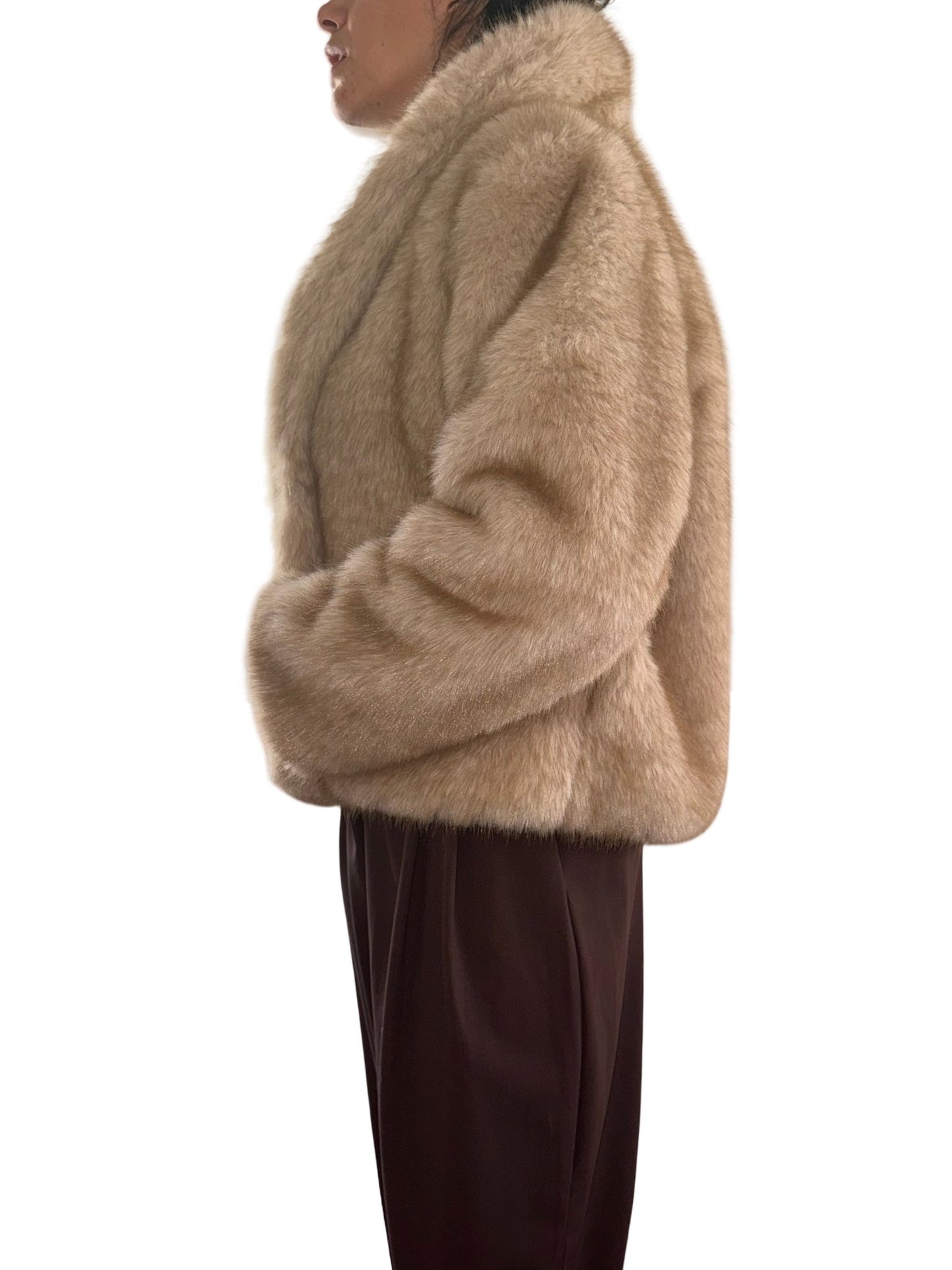 Kratka teddy bunda - AMBER STORE