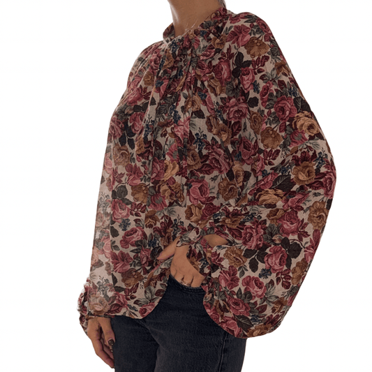 Široka cvjetna košulja – Ležeran i ženstven stil - AMBER STORE